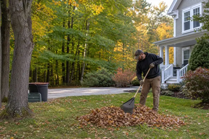 Seasonal cleanup service